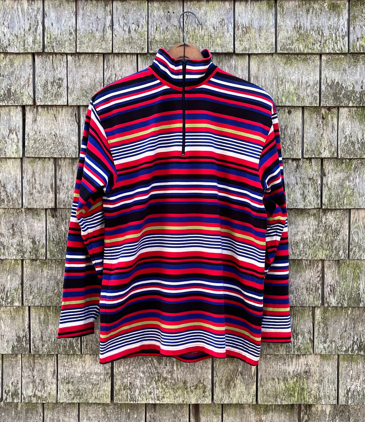 90s J.Crew Cotton Quarter Zip Pullover Shirt (S/M)