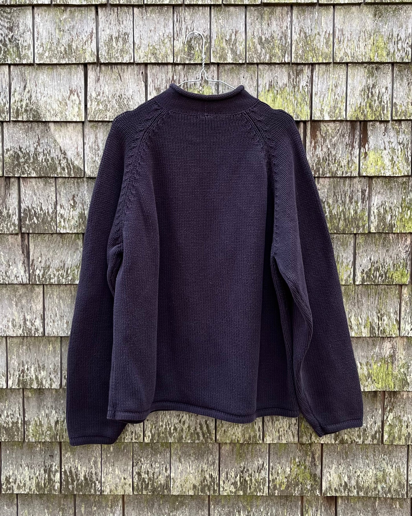 90s J.Crew Cotton Roll Neck Sweater (L/XL)
