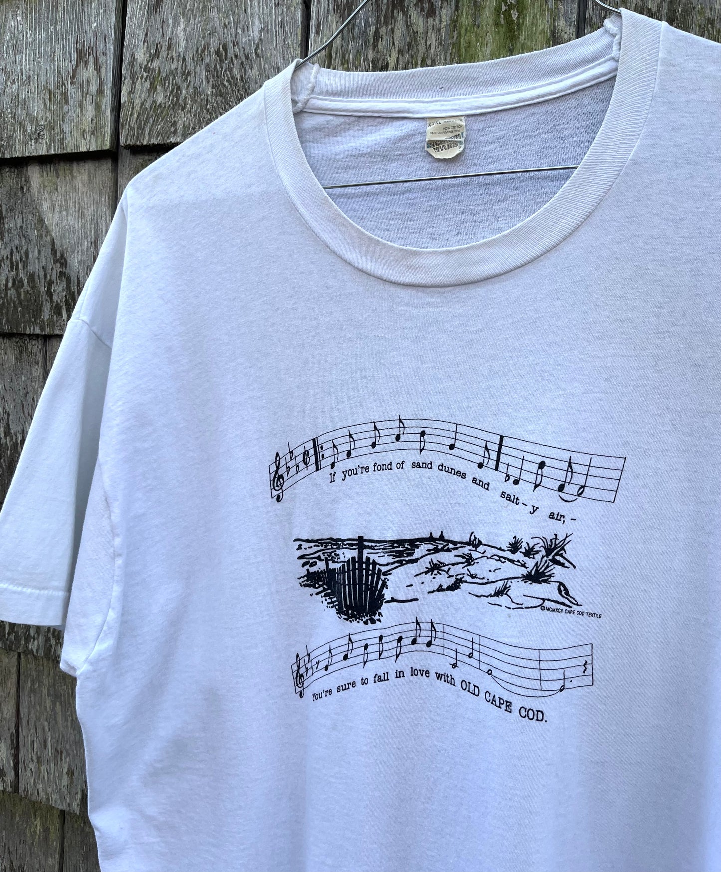 80s 'Old Cape Cod' Patti Page T-Shirt (XL)