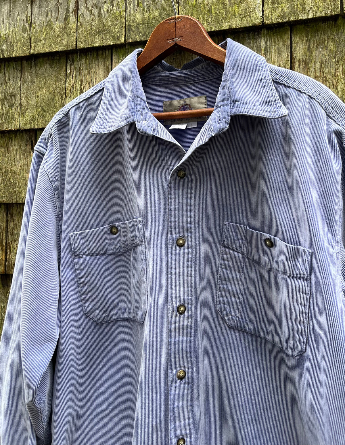 90s The Territory Ahead Corduroy Button Up Shirt (L/XL)