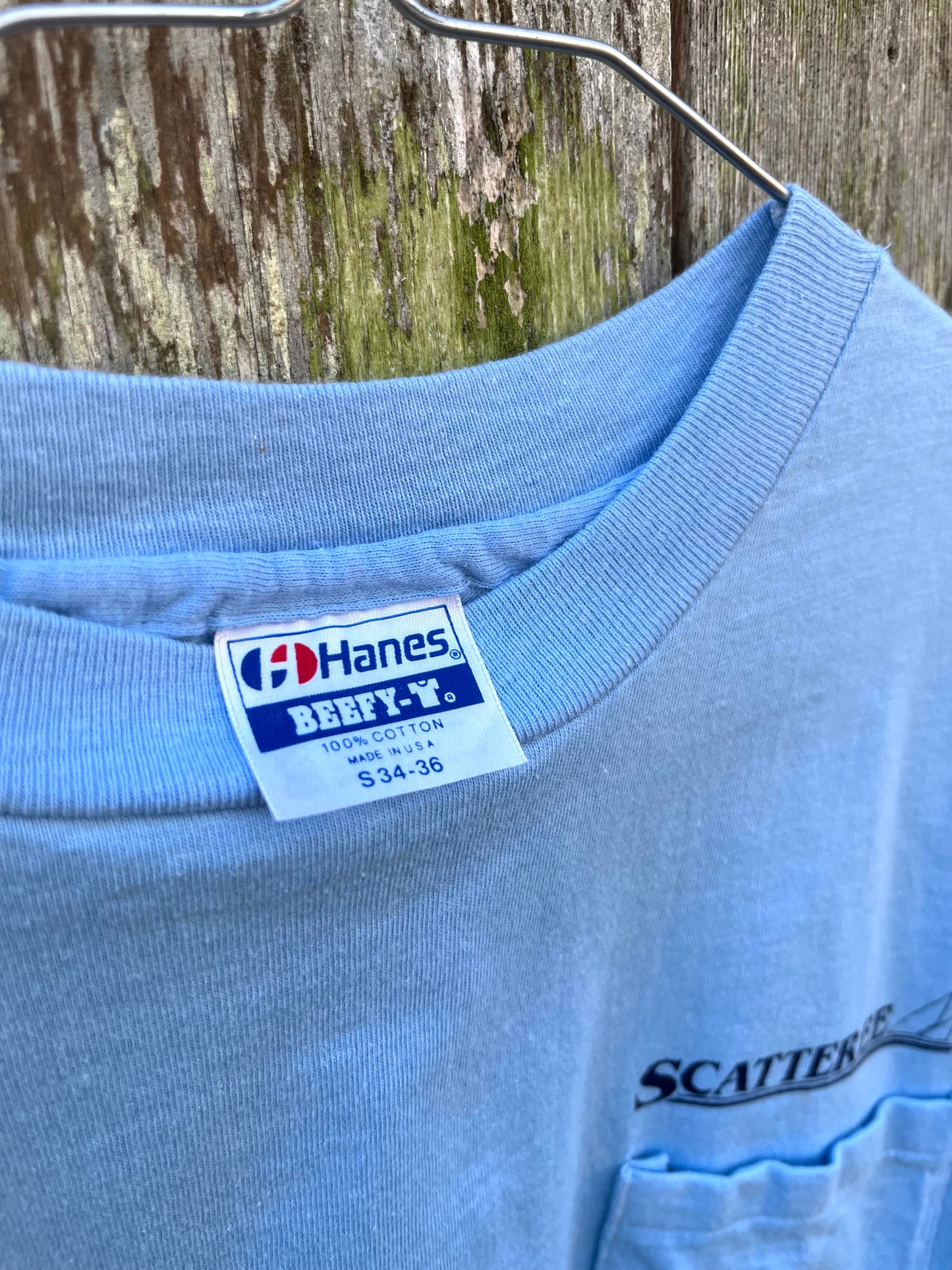 80s Scatteree North Chatham Pocket T-Shirt (S/XS)