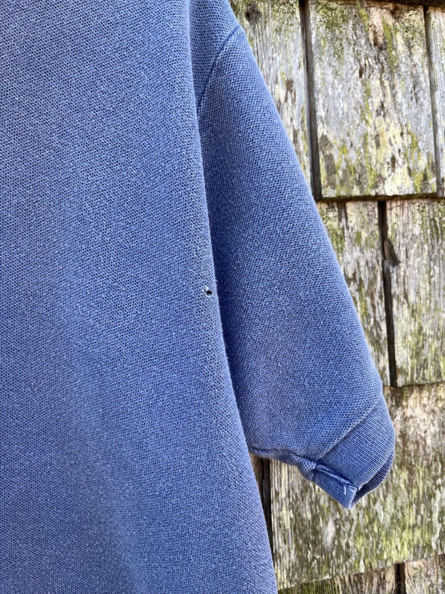 90s J.Crew Cotton Pigment Dyed Polo Shirt (L)