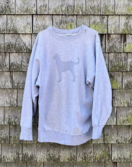 90s The Black Dog Martha's Vineyard Distressed Crewneck Sweatshirt (XL)