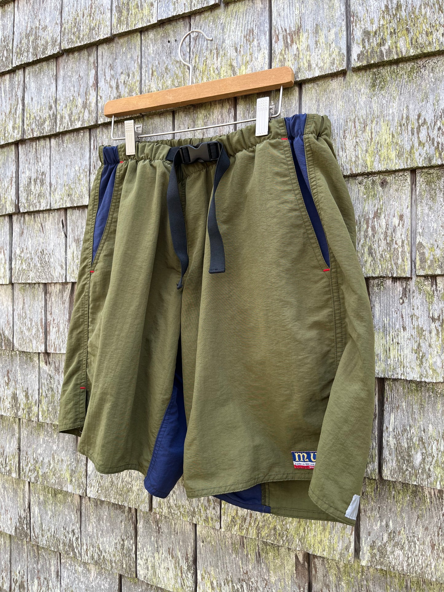 ~00s Rivendell Bicycle Works MUSA Nylon Strap Waist Shorts (L)