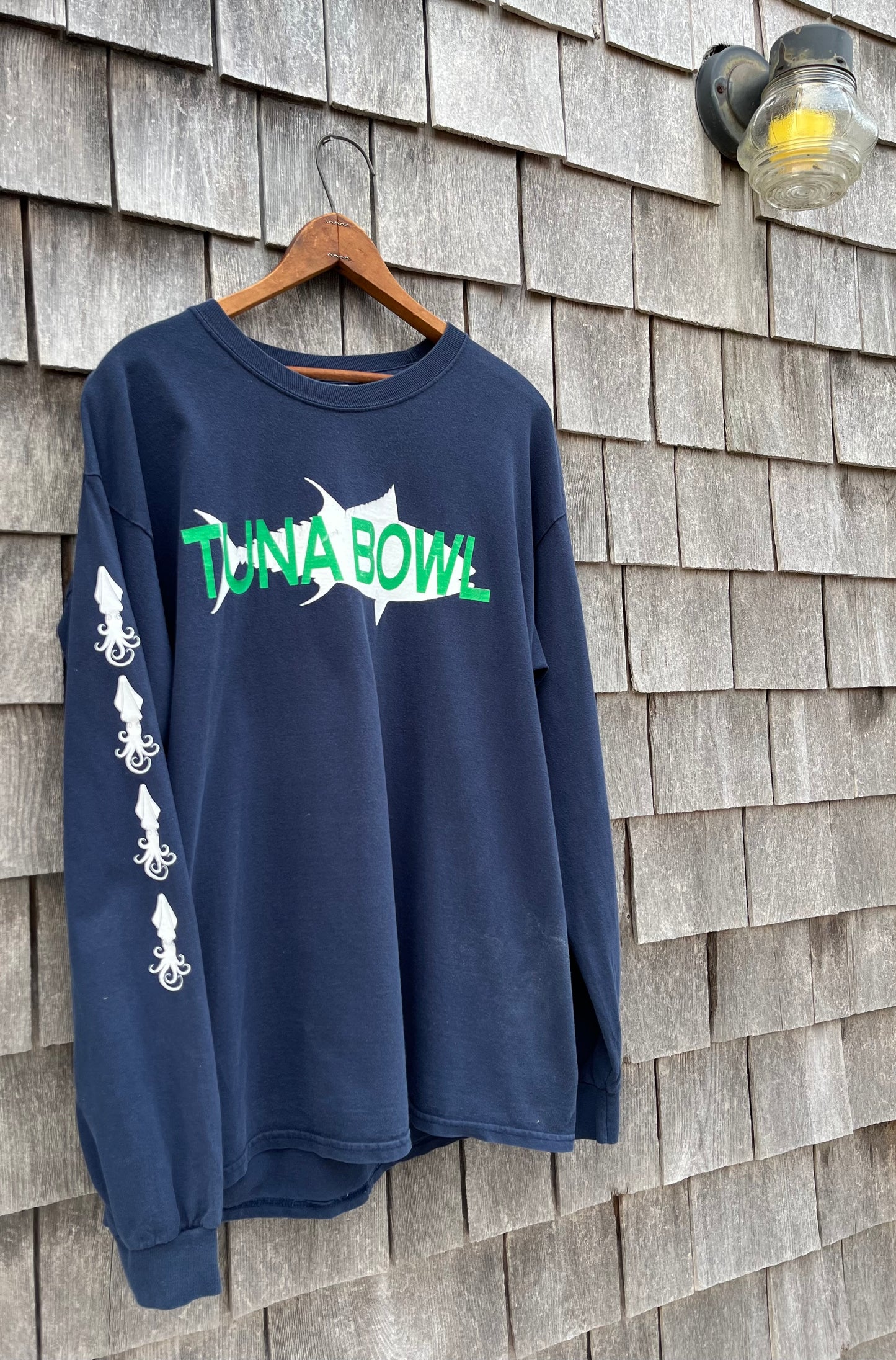 00s Green Harbor Bait & Tackle Tuna Bowl Long Sleeve T-Shirt (L)