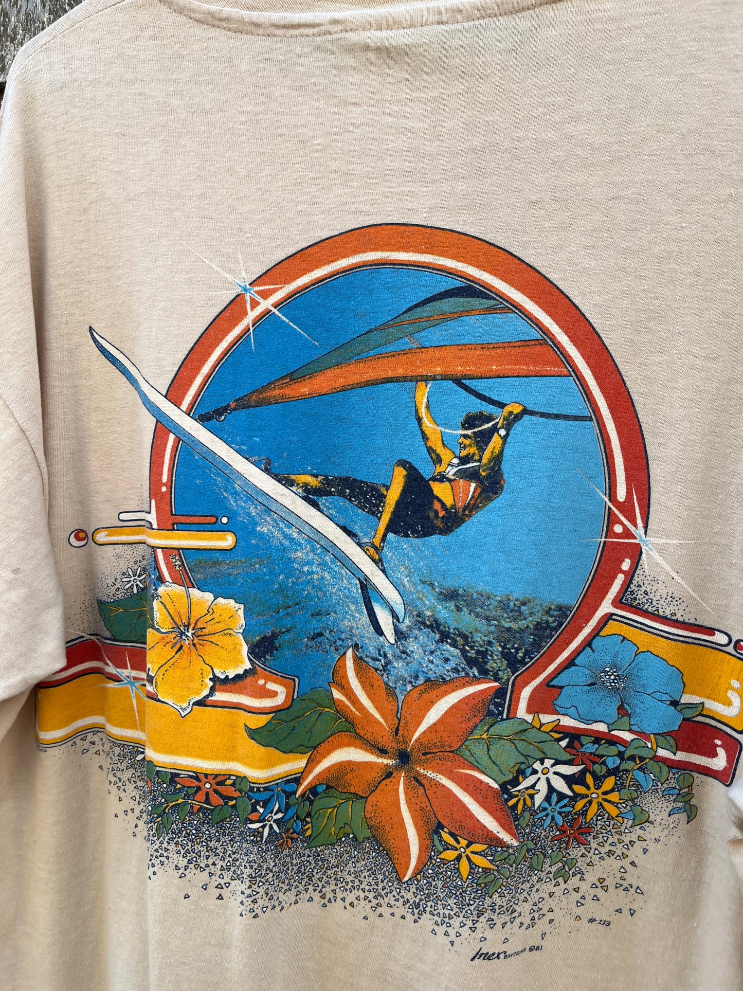 80s Jasper’s Surf Shop Eastham Pocket T-Shirt (L)