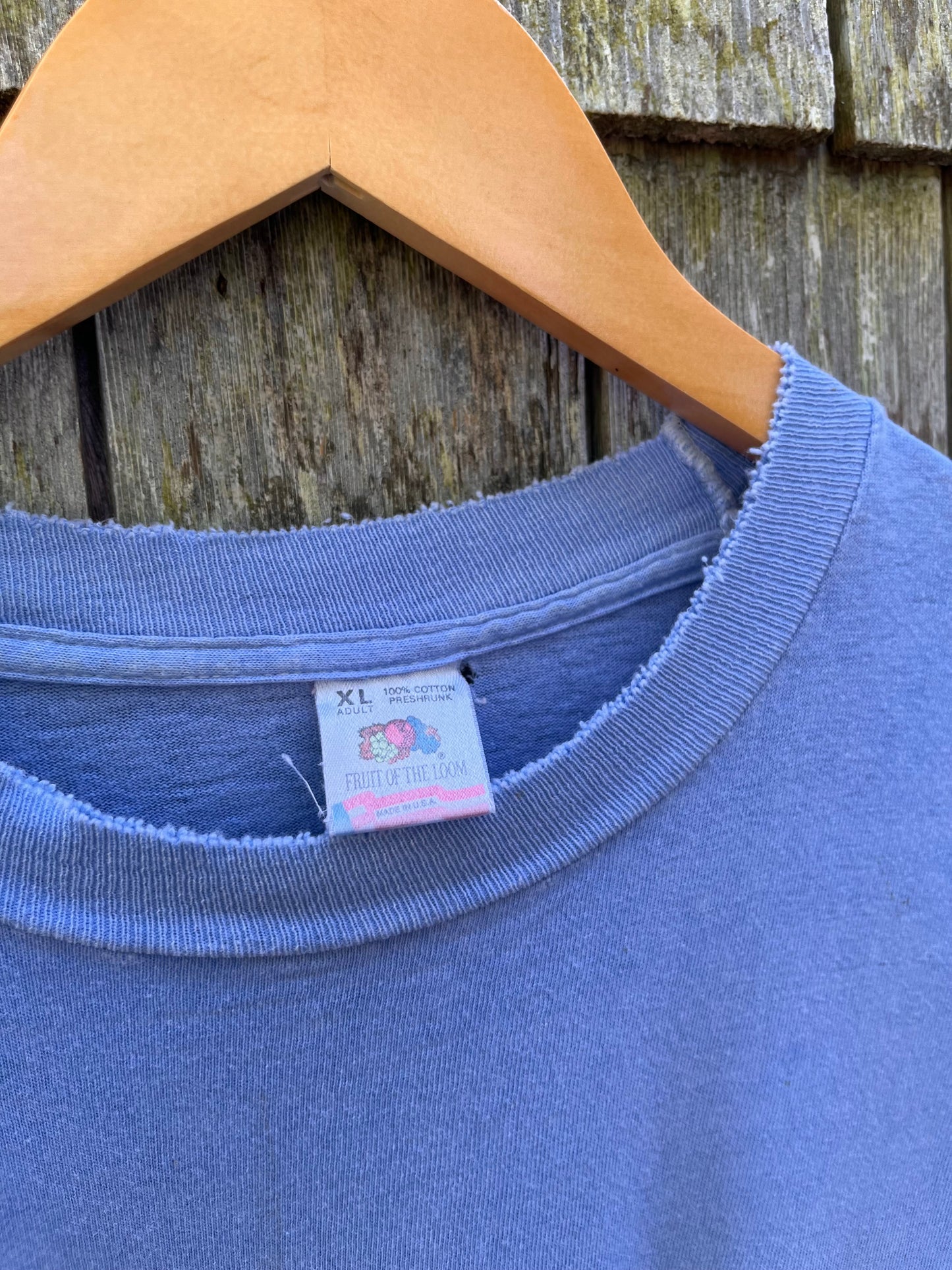 90s Nantucket Beach Permit Pigment Dye T-Shirt (L/XL)