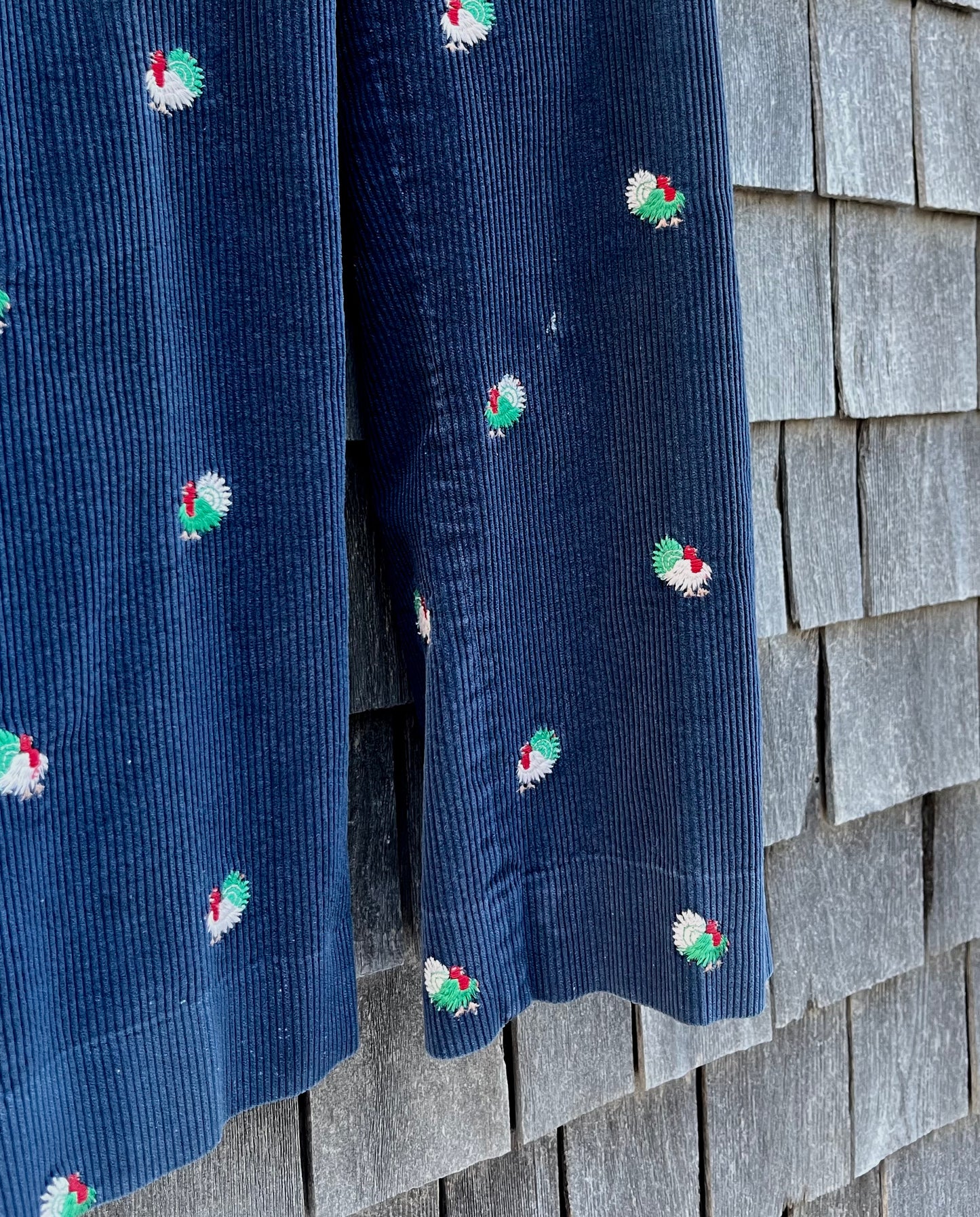 80s Puritan of Cape Cod Thanksgiving Turkey Corduroy Pants (36/28)