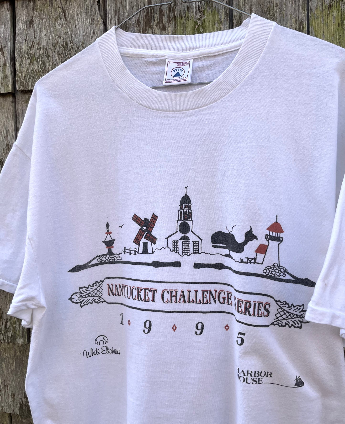 90s Nantucket Challenge Series Sailing T-Shirt (L)
