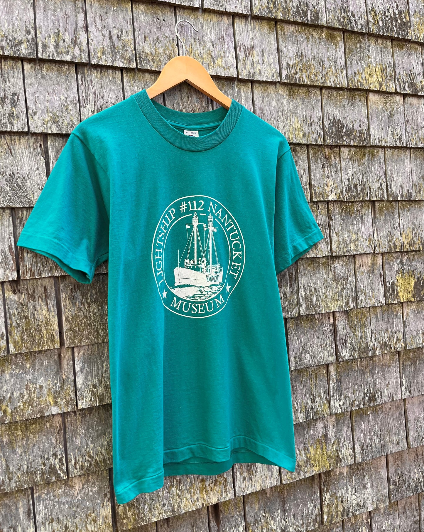 90s Lightship #112 Nantucket Museum T-Shirt (S/M)