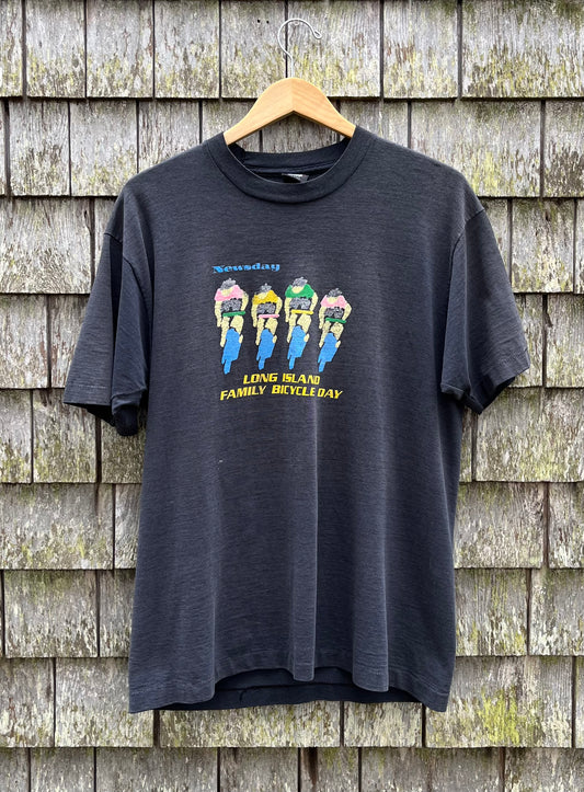 90s Newsday Long Island Family Bicycle Day T-Shirt (L)