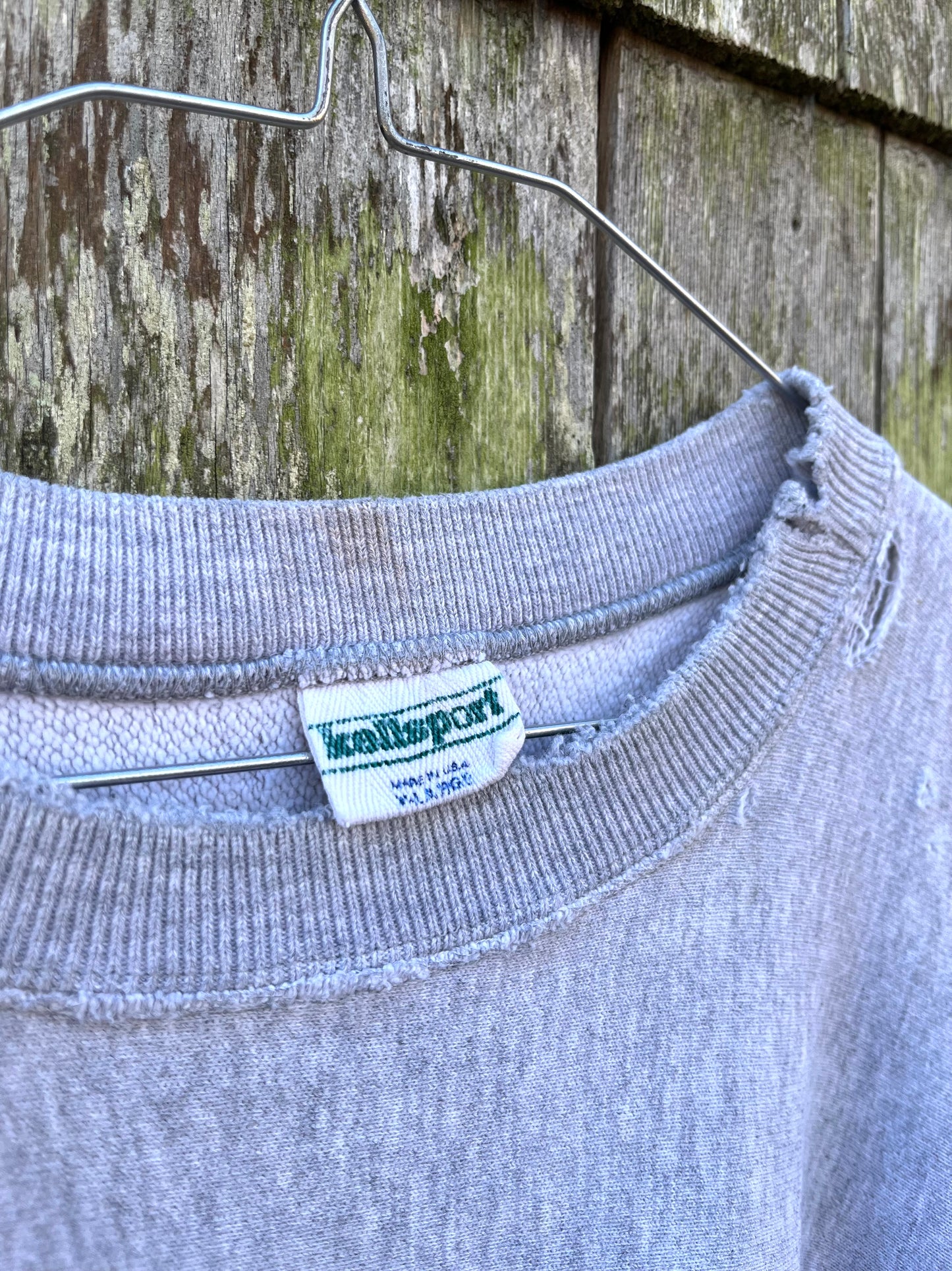 90s The Black Dog Martha's Vineyard Distressed Crewneck Sweatshirt (XL)