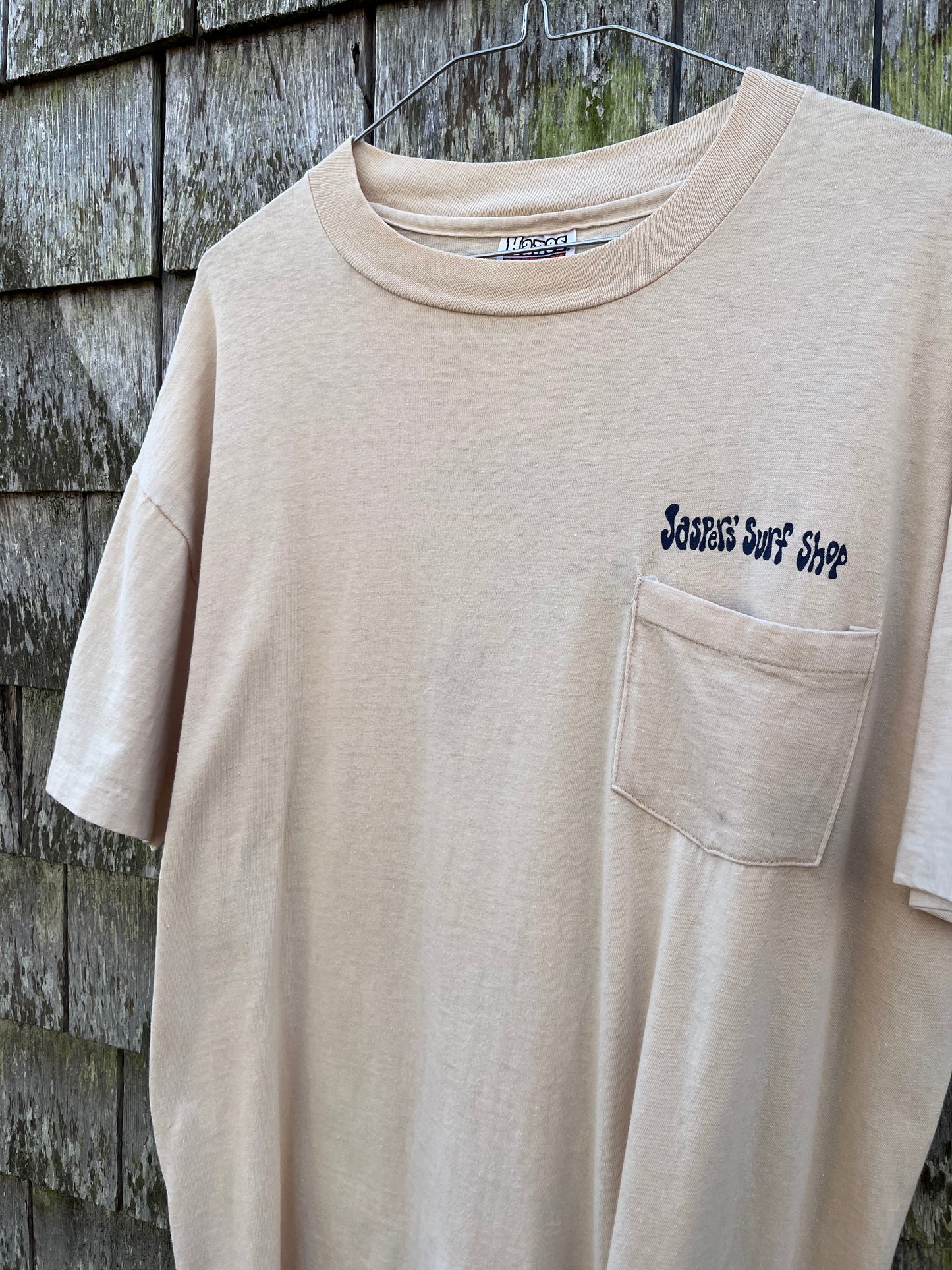 80s Jasper’s Surf Shop Eastham Pocket T-Shirt (L)