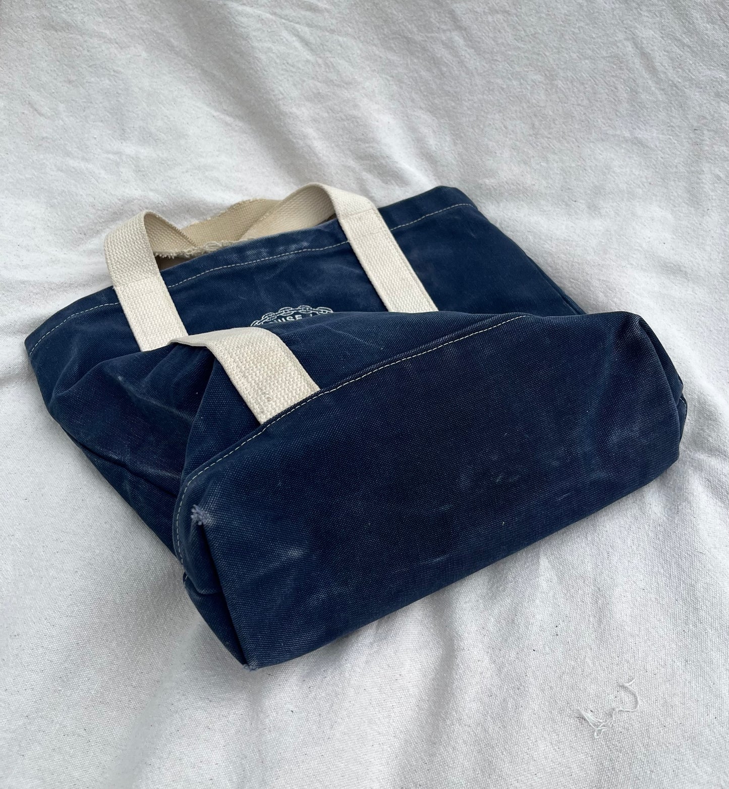 80s Triton Sailing Association New England Canvas Tote Bag