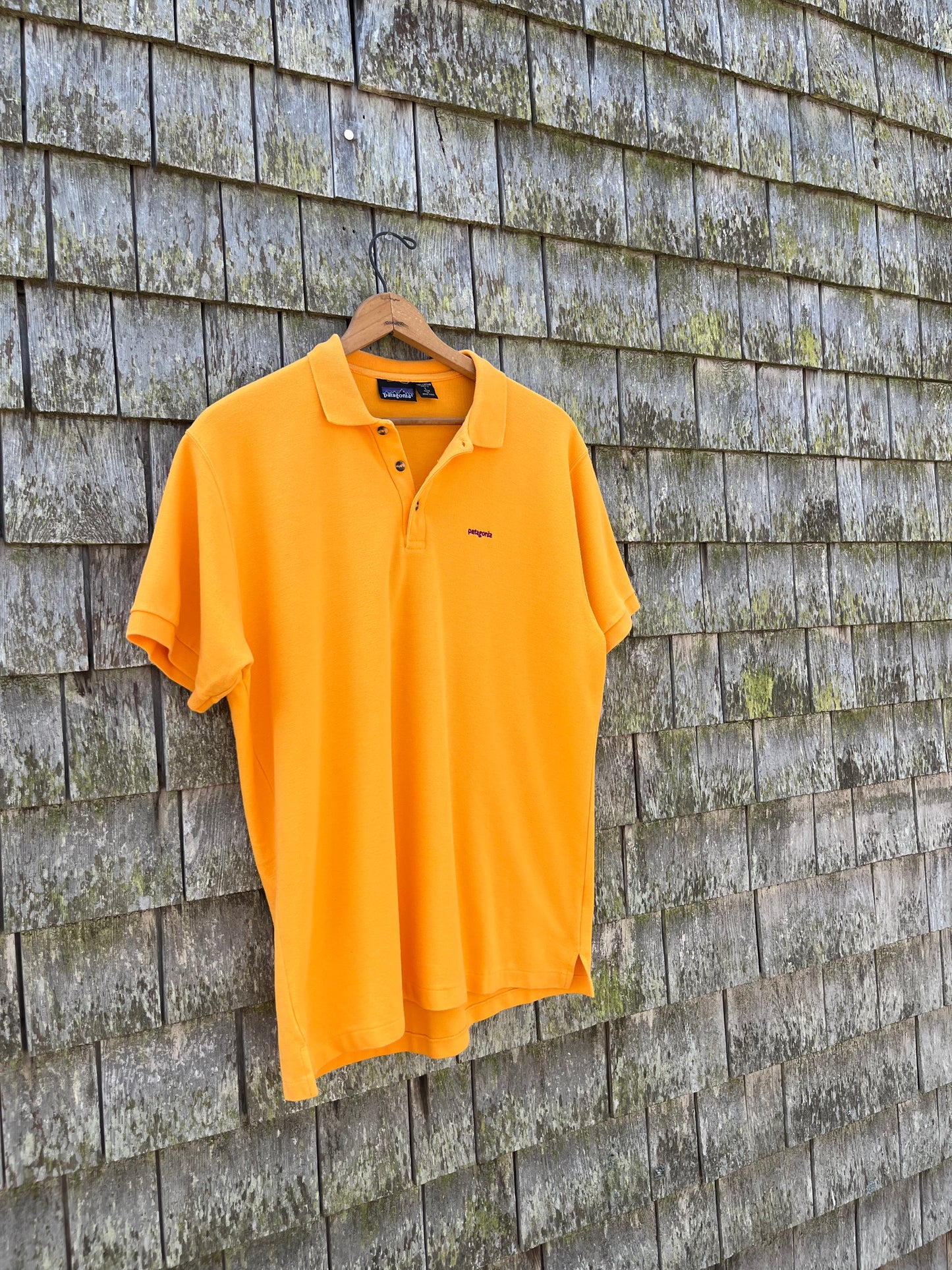 90s Patagonia Cotton Piqué Polo Shirt (L/XL)