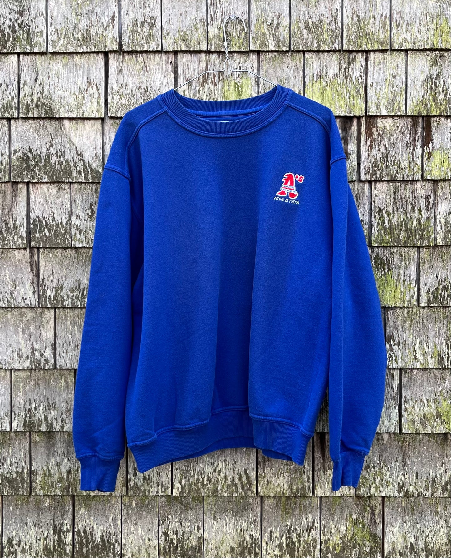 90s Chatham Athletics Summer Baseball Crewneck Sweatshirt (XL)