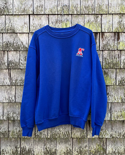 90s Chatham Athletics Summer Baseball Crewneck Sweatshirt (XL)