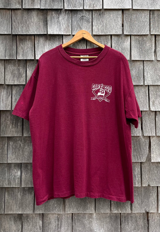 90s Cape Cod Challenge Cup Soccer Tournament Falmouth T-Shirt (XL)