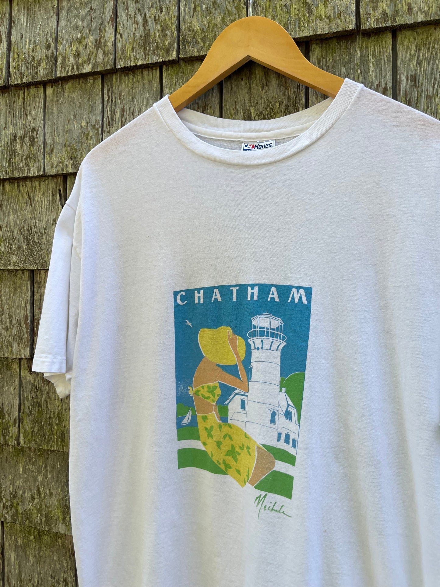 80s Chatham Lighthouse T-Shirt (L)