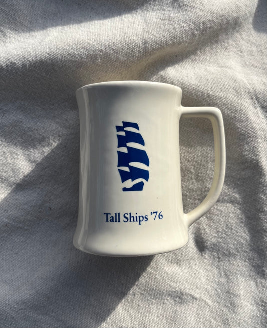70s Sailing of the Tall Ships Souvenir Ceramic Stein