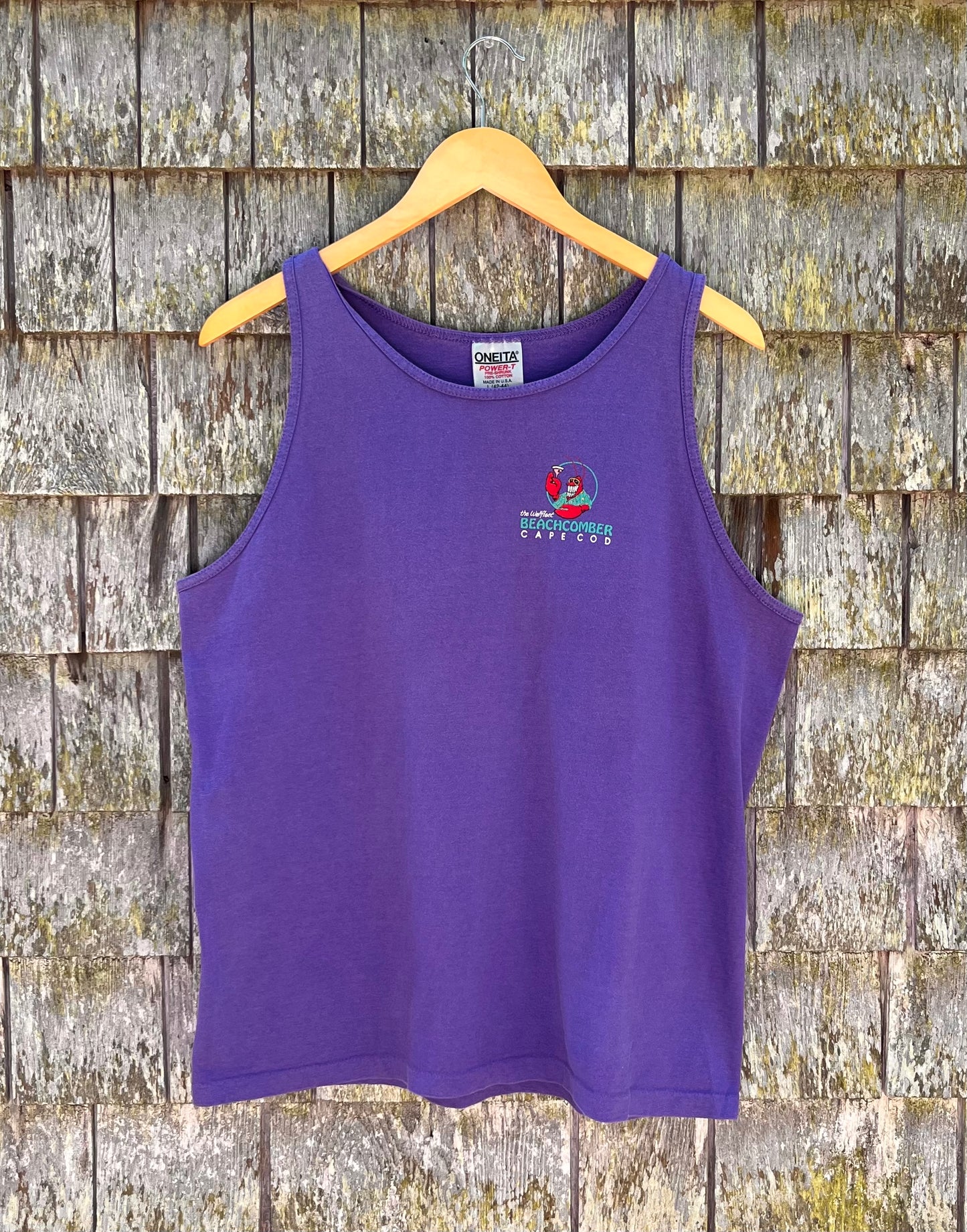 90s Wellfleet Beachcomber Lobster Logo Tank Top (L)