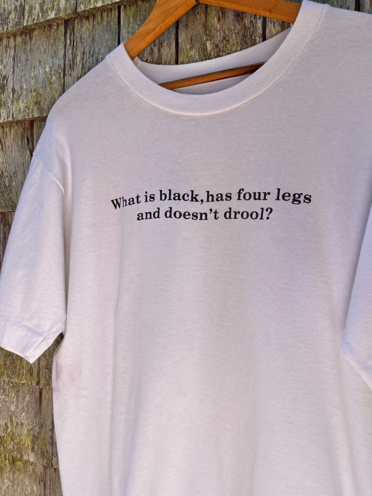 90s The Dead Dog Martha’s Vineyard Riddle T-Shirt (M)