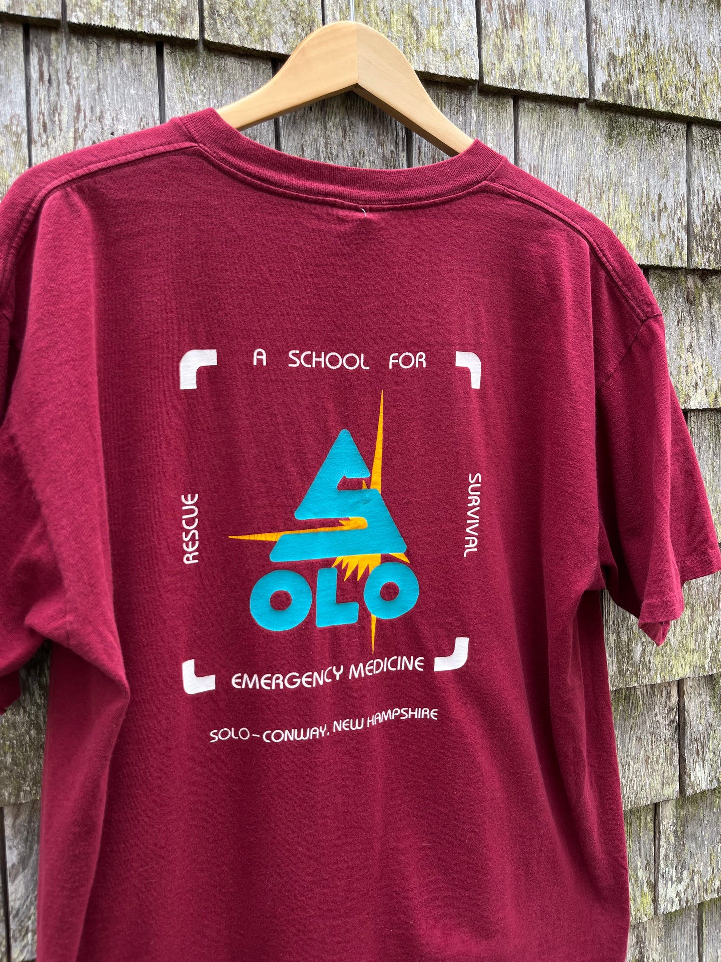 90s Solo Wilderness School New Hampshire T-Shirt (XL)