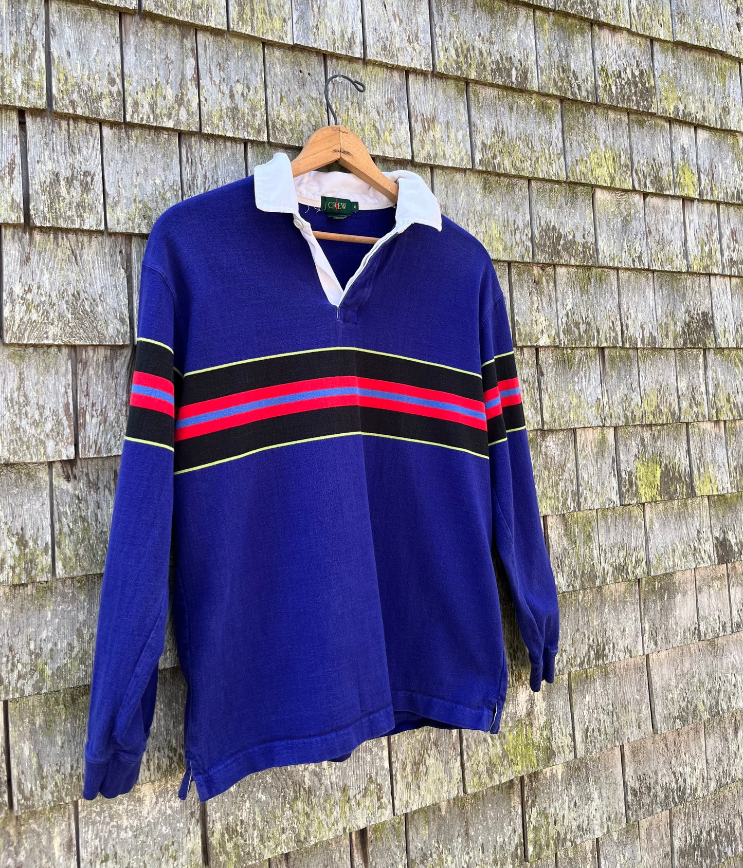 90s J.Crew Cotton Rugby Shirt (L)