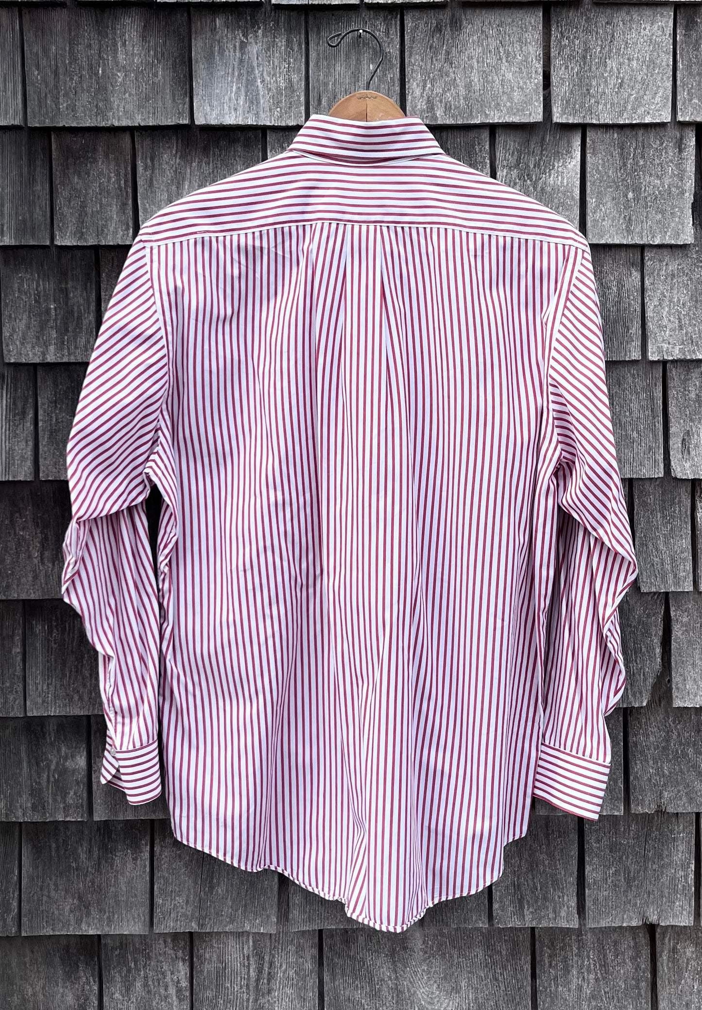 90s Brooks Brothers Makers Candy Stripe Poplin Button Down Shirt (16/3)