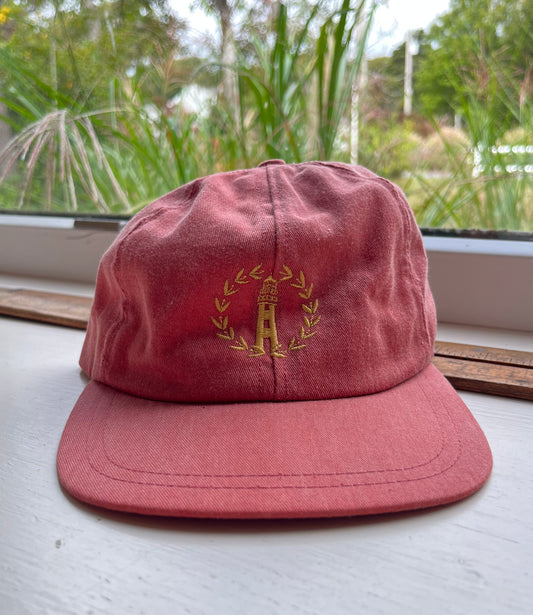90s Lighthouse Preservation Society Strapback Hat by New England Cap (OSFA)