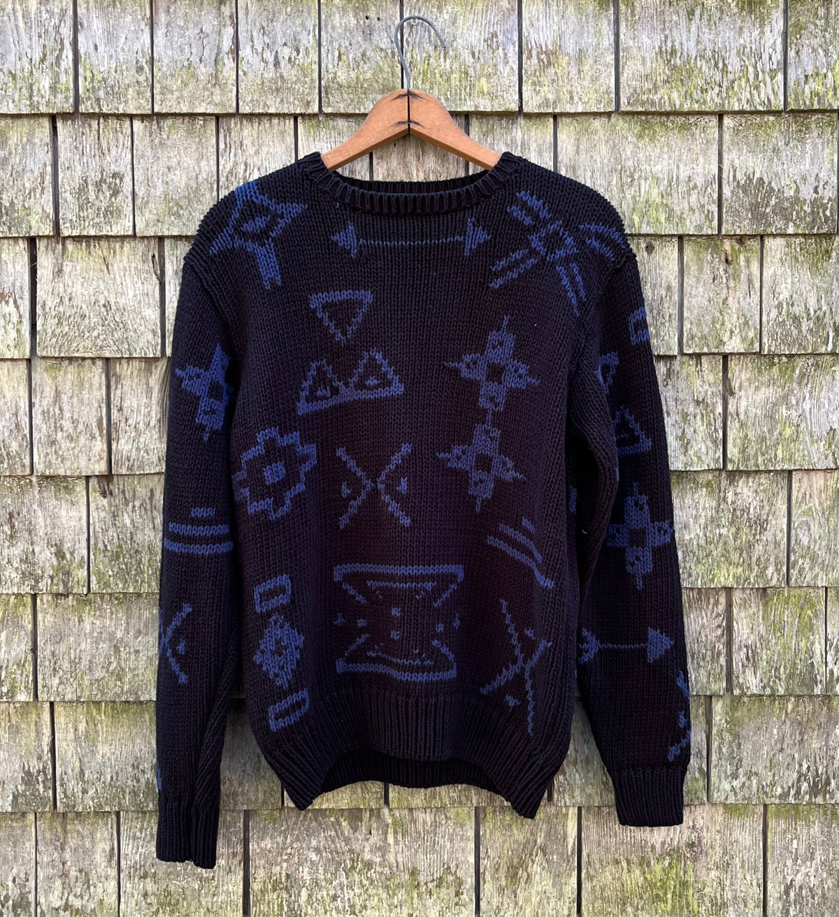 80s J.Crew Linen Cotton Blend Knit Sweater (S/M)