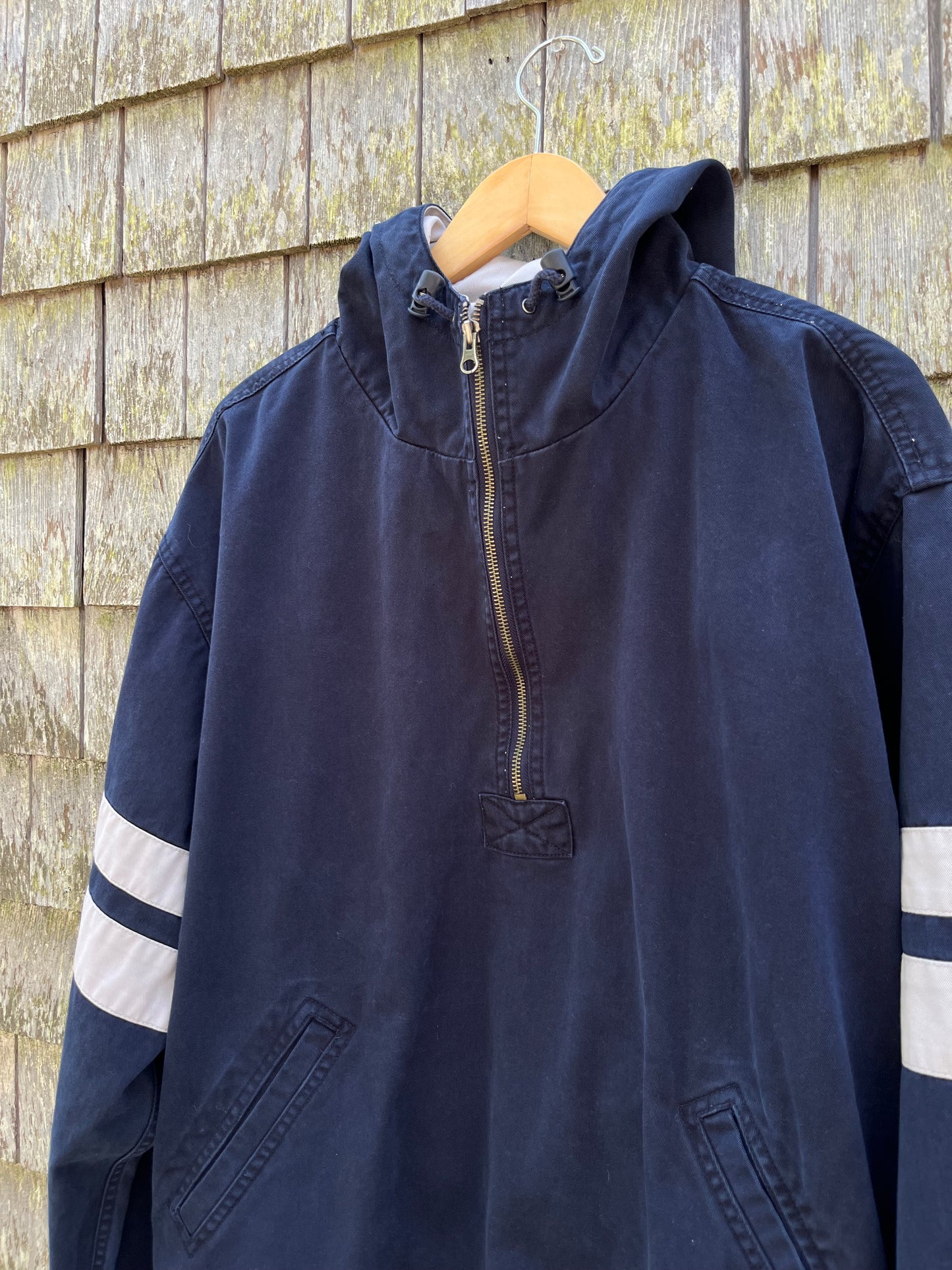 00s J.Crew Cotton Anorak Pullover Jacket (XL)