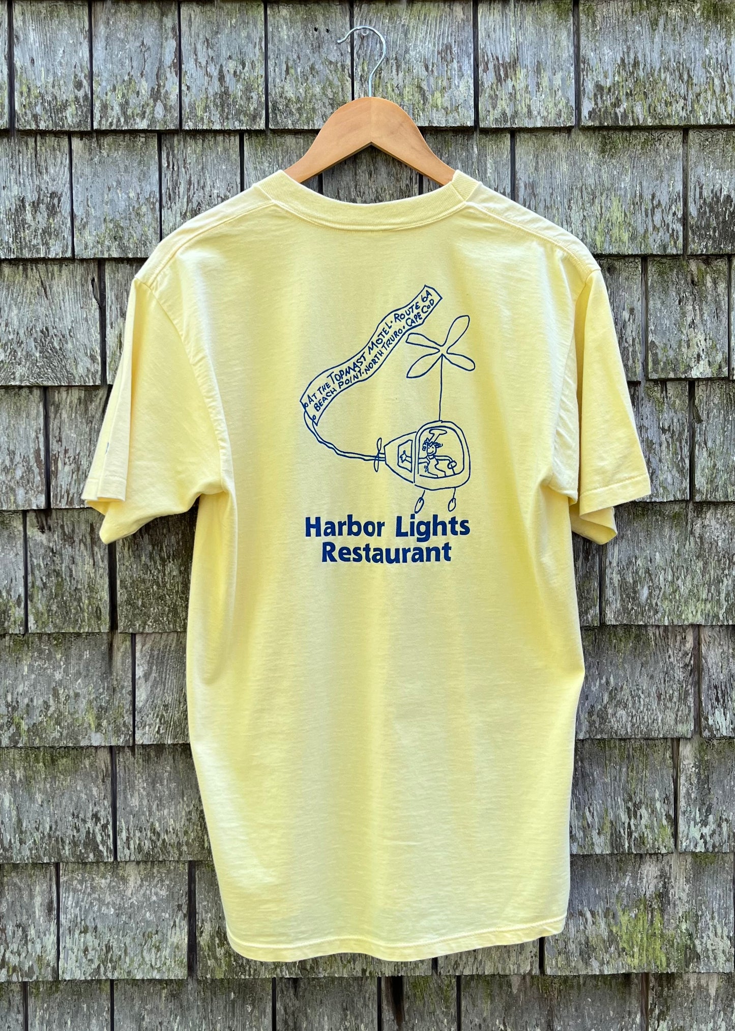 90s Harborlights Restaurant Topmast Hotel Truro T-Shirt (M)