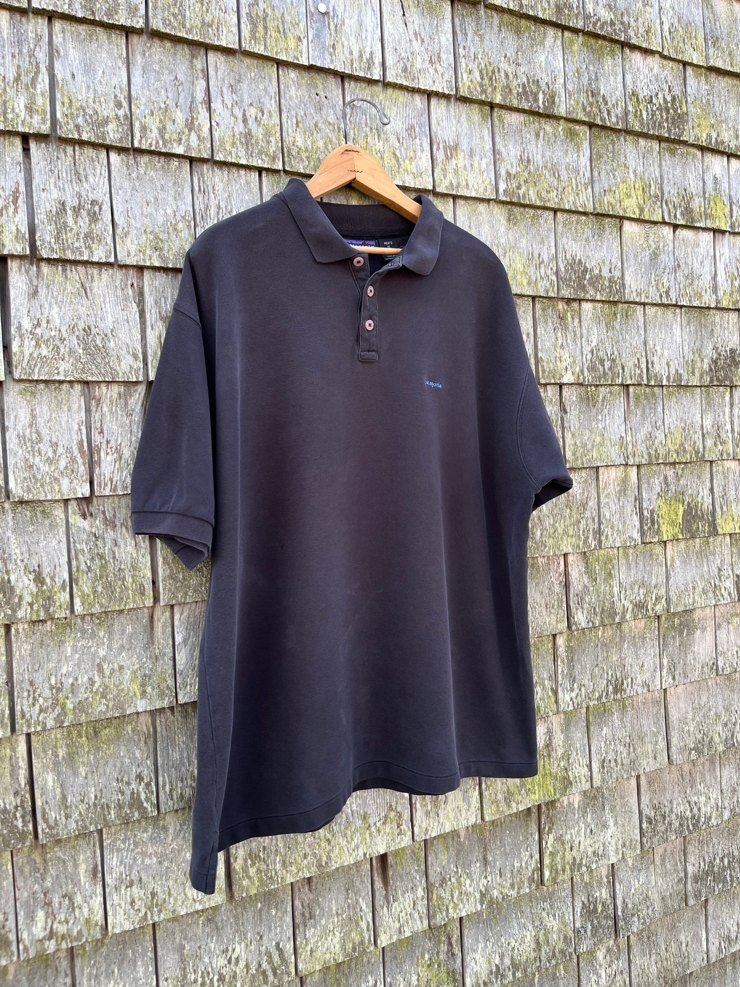 90s Patagonia Cotton Piqué Polo Shirt (XL)