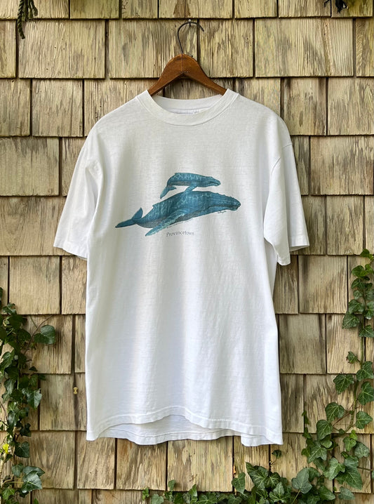 80s Provincetown Right Whales Harborside Graphics T-Shirt (M)