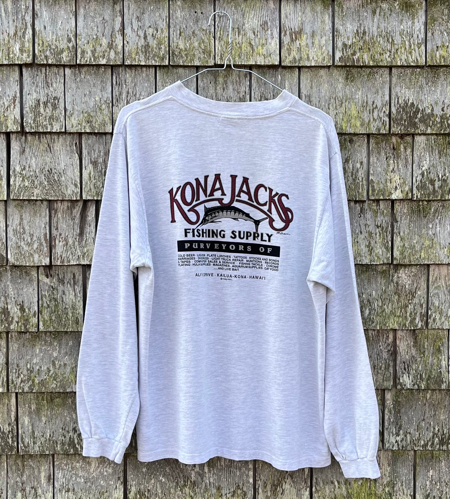 90s Kona Jacks Hawaii Long Sleeve T-Shirt (L)