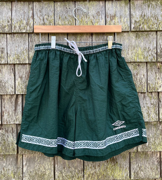 90s Umbro Nylon Drawstring Shorts (L/XL)