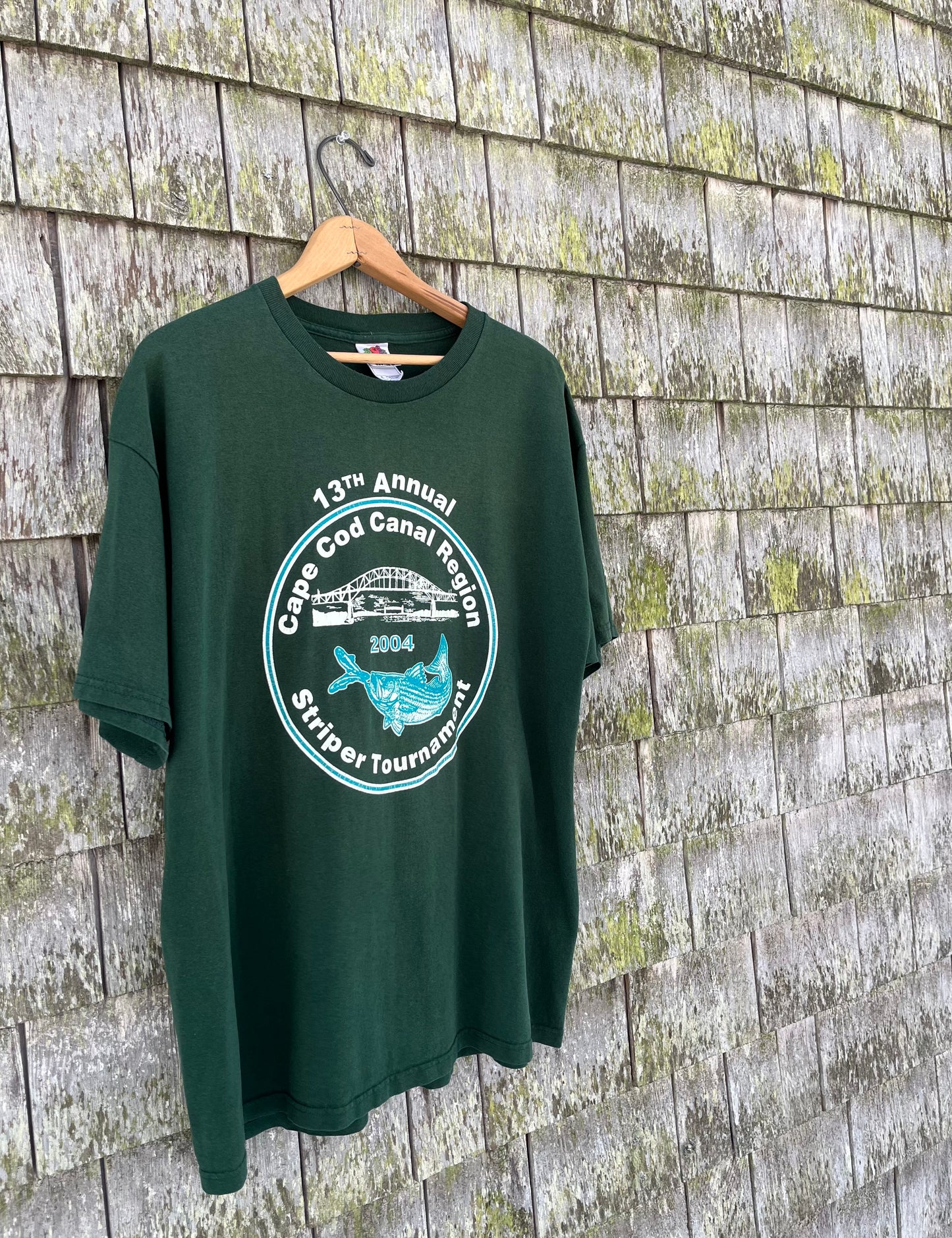 00s Cape Cod Canal Fishing Tournament T-Shirt (L/XL)