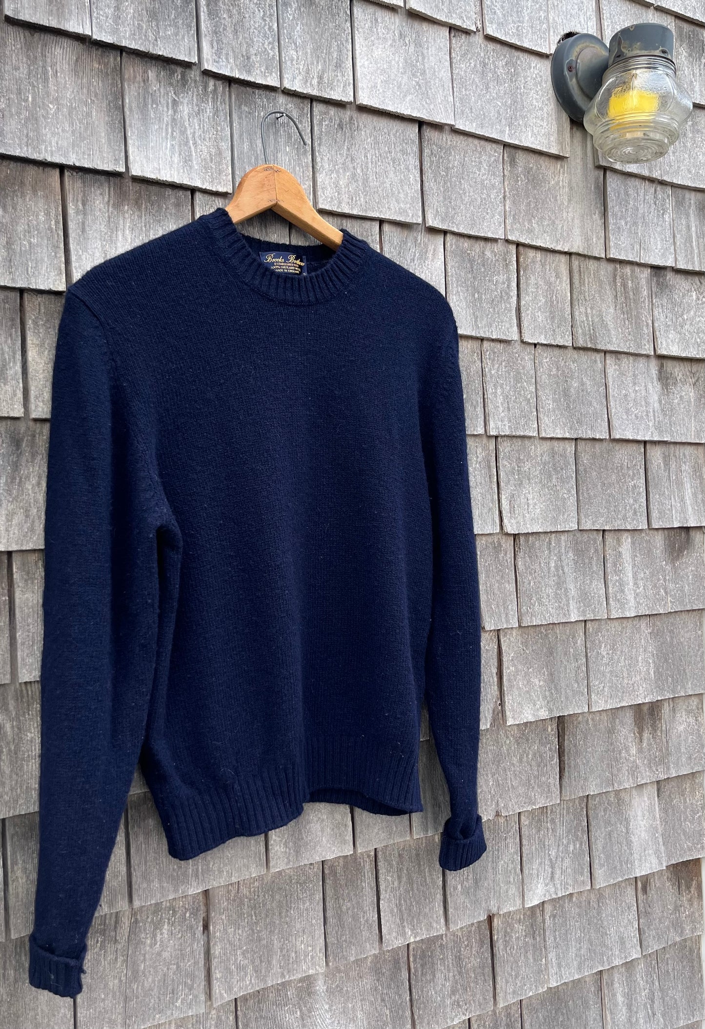 90s Brooks Brothers Shetland Wool Sweater (M/L)