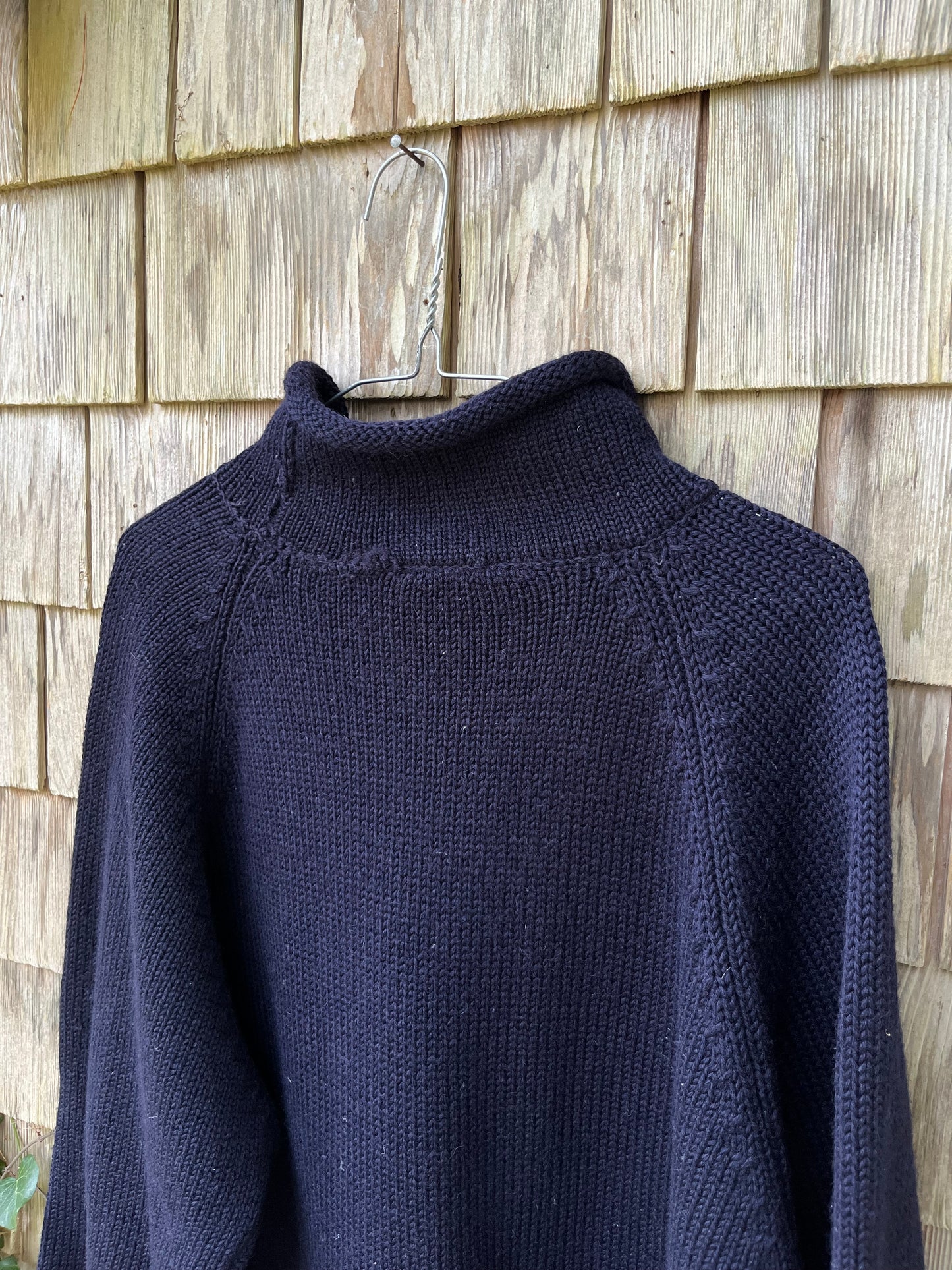 90s J. Crew Wool Knit Rollneck Sweater (XL)