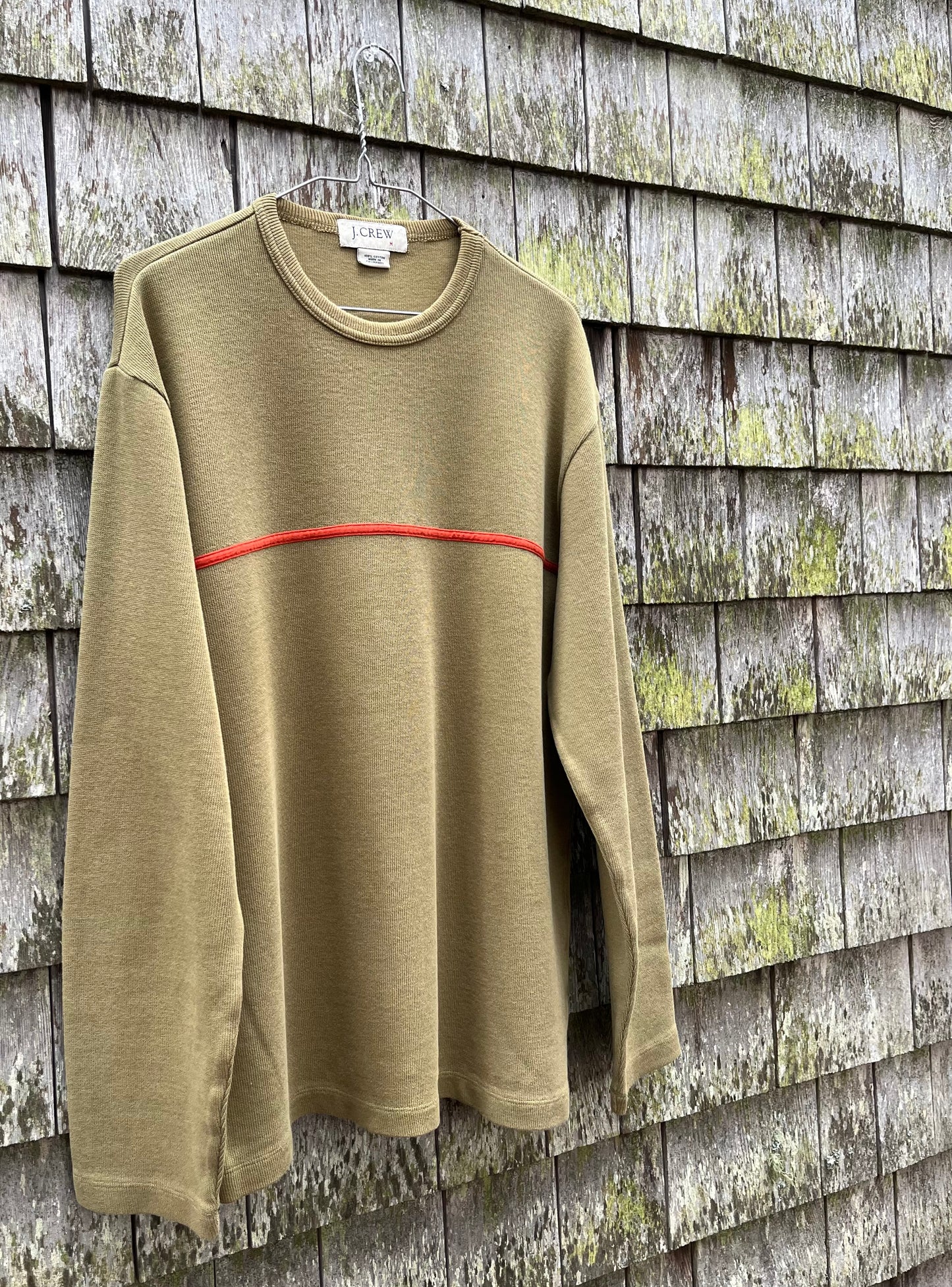 00s J.Crew Cotton Jersey Pullover Shirt (L)