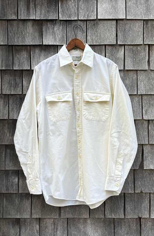 80s L.L. Bean Button Up Cotton Shirt (M/L)