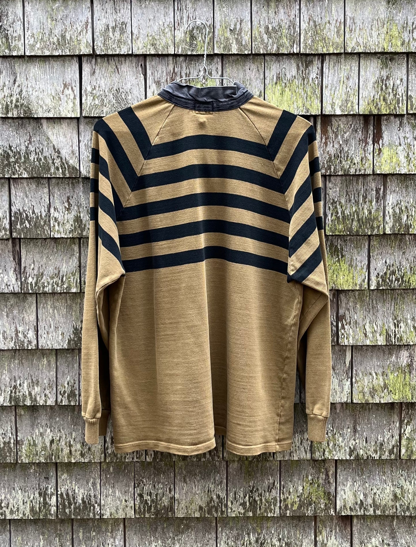 80s Banana Republic Cotton Football Jersey Shirt (XL)