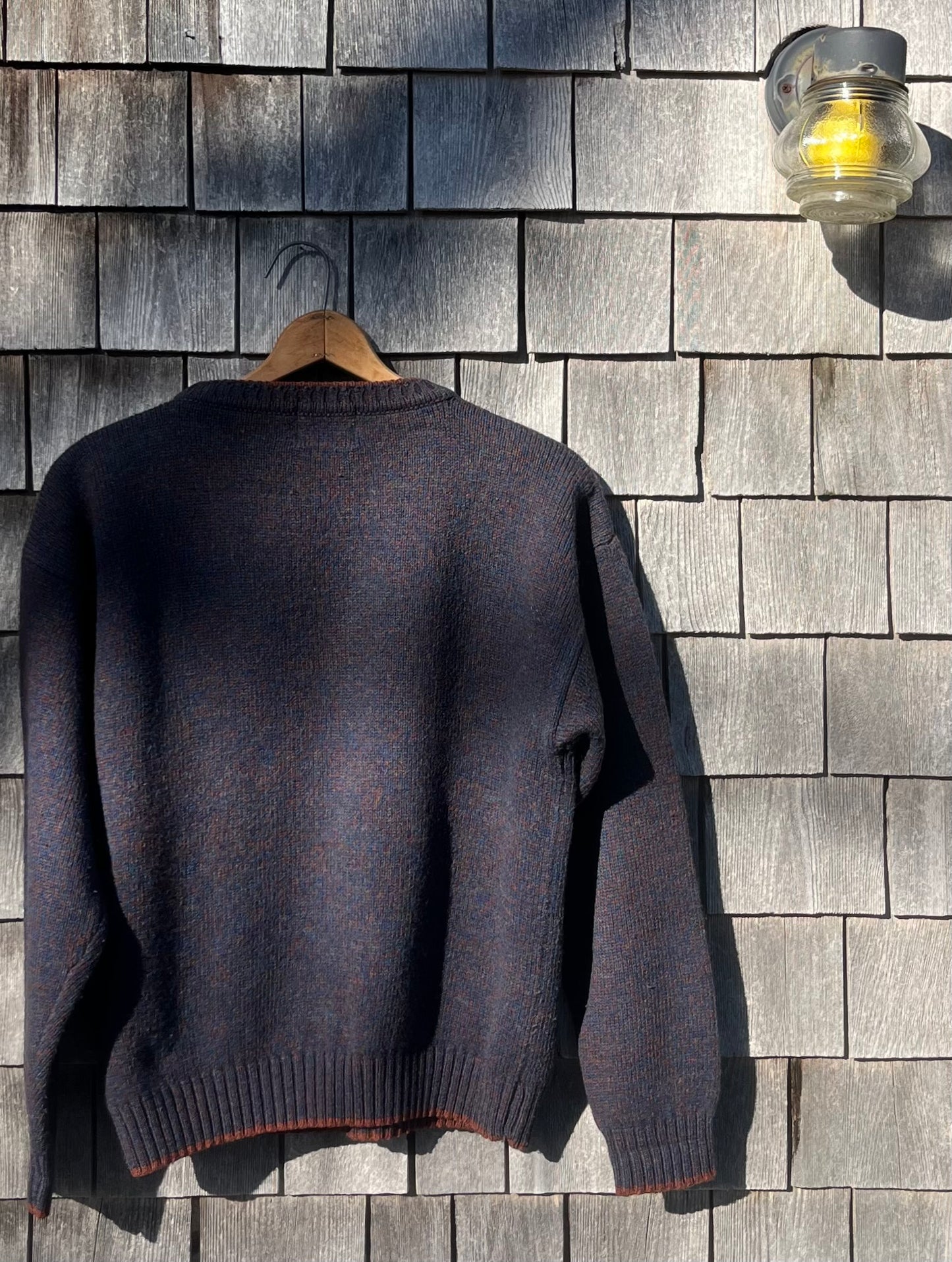 90s Woolrich Hand Framed Fleck Wool Sweater (XL)