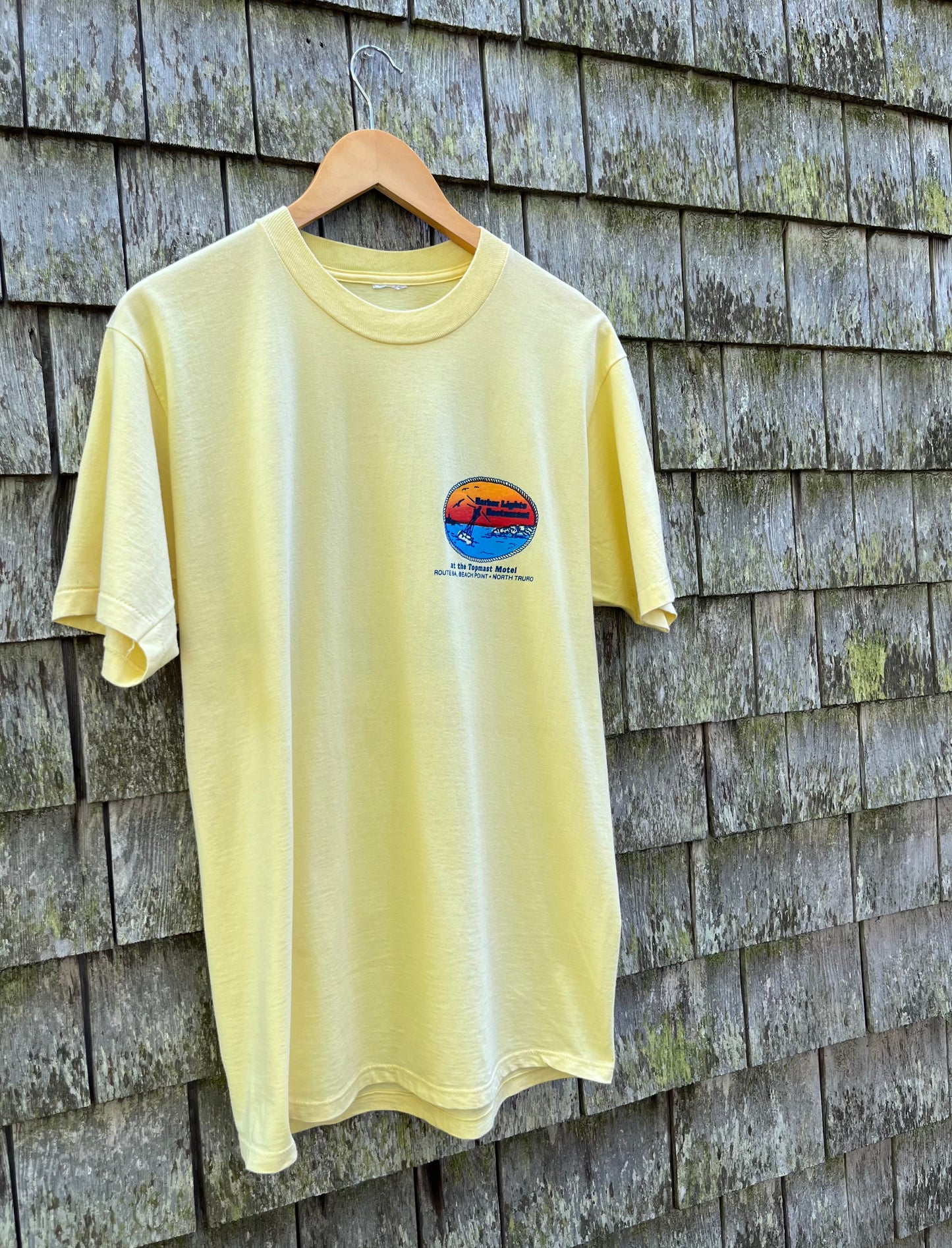 90s Harborlights Restaurant Topmast Hotel Truro T-Shirt (M)