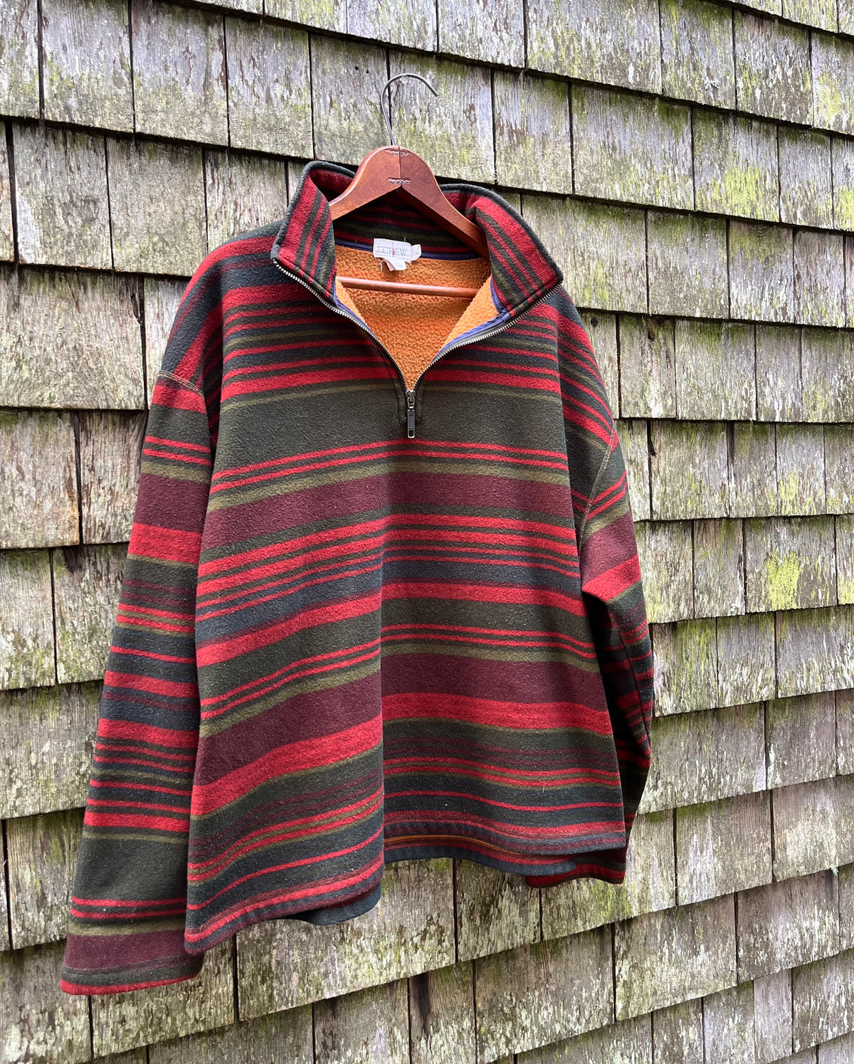 90s J.Crew Lightweight Fleece Quarter-Zip (L)