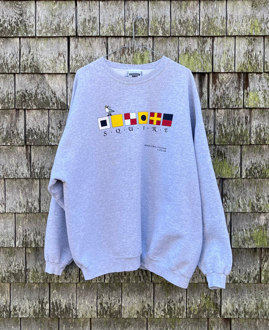 90s The Chatham Squire Bar & Restaurant Heavyweight Crewneck Sweatshirt (XXL)