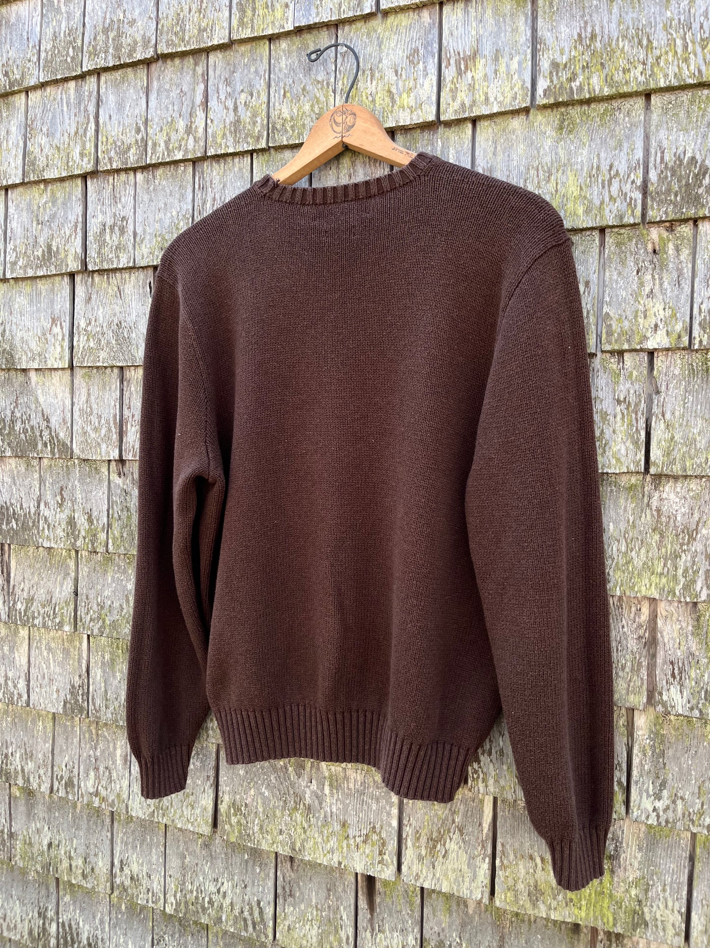90s Polo Ralph Lauren Crewneck Cotton Knit Sweater (L/XL)