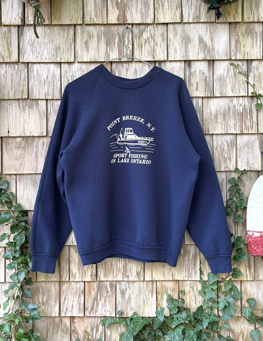 90s Narby's Superette & Tackle Point Breeze New York Crewneck Sweatshirt (M)