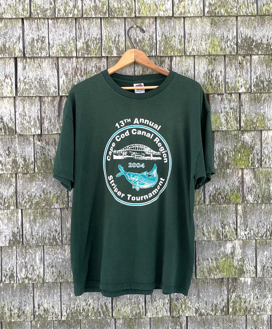 00s Cape Cod Canal Fishing Tournament T-Shirt (L/XL)